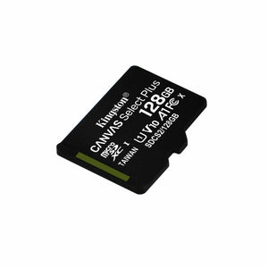 Micro SD Card Kingston SDCS2/128GBSP Black 128 GB