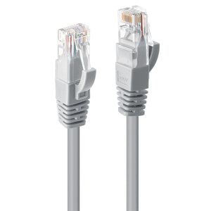 UTP Category 6 Rigid Network Cable LINDY 48008 Grey 15 m 1 Unit