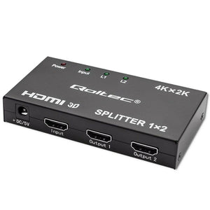 HDMI switch Qoltec 51796 Black