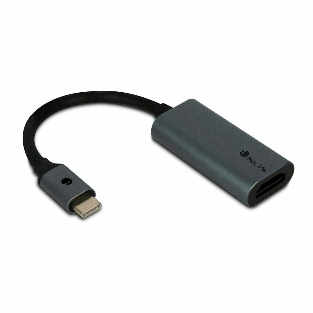 USB C to HDMI Adapter NGS WONDERHDMI Grey 4K Ultra HD