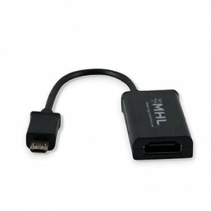 Micro USB to HDMI Adapter 3GO CMHL11 10 cm Black