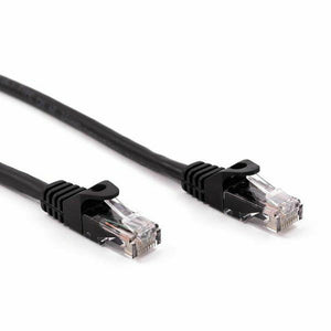 UTP Category 6 Rigid Network Cable Nilox   (2 m) Black