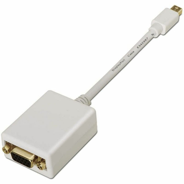 Mini DisplayPort to VGA adapter Aisens A125-0136 White 15 cm
