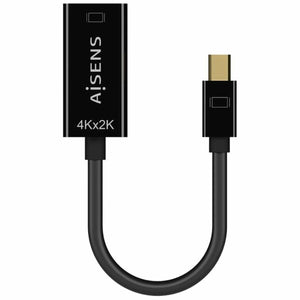 Mini Display Port to HDMI Adapter Aisens A125-0643 Black 15 cm
