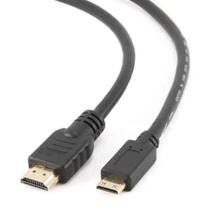 HDMI to Mini HDMI Cable GEMBIRD 4K Ultra HD Black