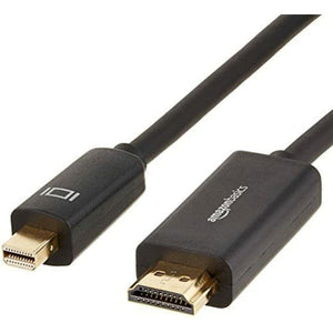 DisplayPort to HDMI Cable Amazon Basics AZDPHD03 0,9 m Black (Refurbished A)