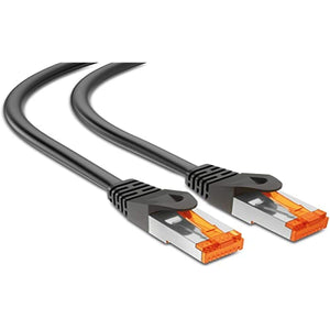 UTP Category 6 Rigid Network Cable Black (Refurbished A)