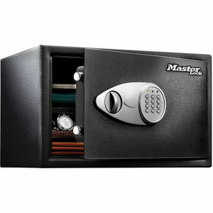 Safety-deposit box Master Lock Black Black/Grey Steel