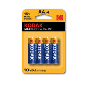 Batteries Kodak MAX AA 1,5 V