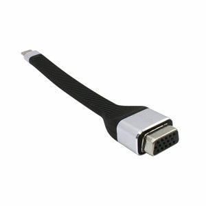 USB C to VGA Adapter i-Tec C31FLATVGA60HZ Black