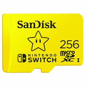 SD Memory Card SanDisk SDSQXAO-256G-GNCZN 256GB Yellow 256 GB Micro SDXC