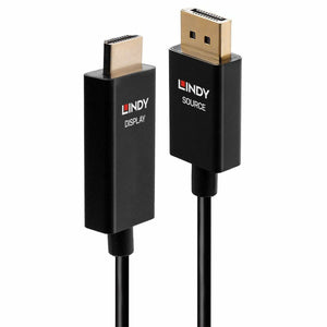 DisplayPort to HDMI Cable LINDY 40926 Black 2 m