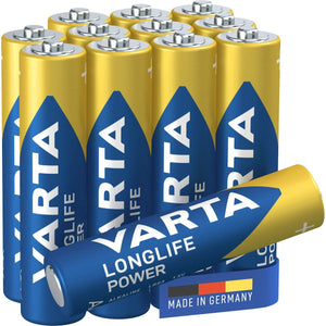 Alkaline Batteries Varta Longlife Power AAA LR03 1,5 V (12 Units)