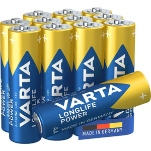 Alkaline Batteries Varta Longlife Power AA 1,5 V (12 Units)