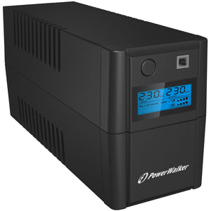 Uninterruptible Power Supply System Interactive UPS Power Walker VI 850 SHL FR 480 W