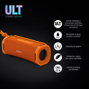 Portable Bluetooth Speakers Sony SRSULT10D Orange