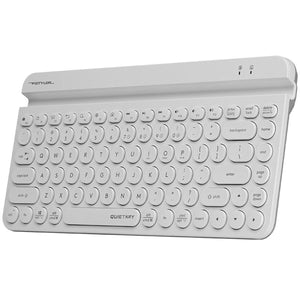 Keyboard A4 Tech A4TKLA47187 QWERTY White