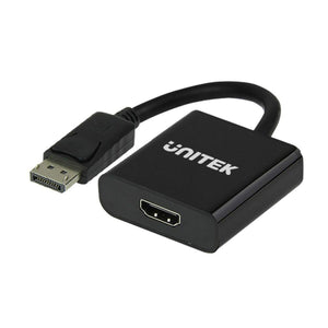 Adaptador DisplayPort a HDMI Unitek Y-5118DA Negro