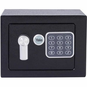 Safe Box with Electronic Lock Yale Black 3,8 L 17 x 23 x 17 cm Stainless steel Steel