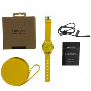 Smartwatch Forever CW-300 Amarillo