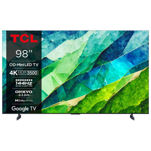 Smart TV TCL 98C855 4K Ultra HD QLED AMD FreeSync 98"