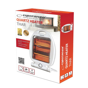 Electric Quartz Heater Esperanza EHH009 White 800 W