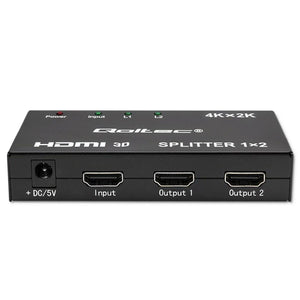 Switch HDMI Qoltec 51796 Negro