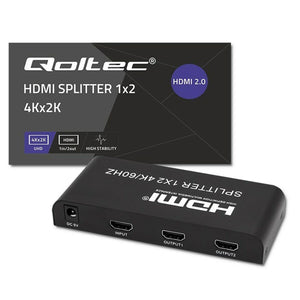 Switch HDMI Qoltec 51797 Negro