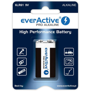 Batteries EverActive 6LR61 9V R9* 9 V (1 Unit)