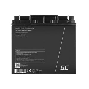 Battery for Uninterruptible Power Supply System UPS Green Cell AGM09 18000 mAh 12 V