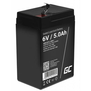 Battery for Uninterruptible Power Supply System UPS Green Cell AGM11 5 Ah 6 V