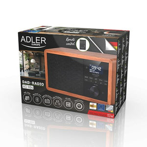 Radio Adler AD 1184 Black Wood