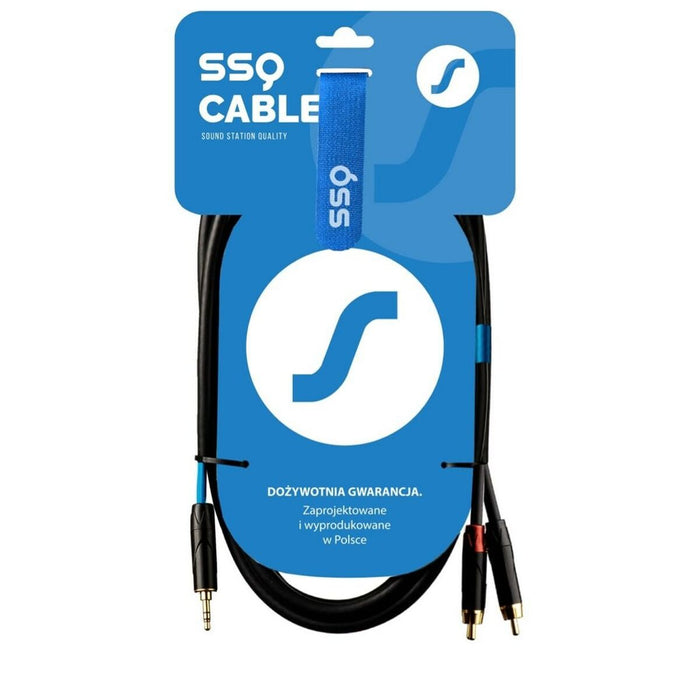 Cable 2 x RCA Sound station quality (SSQ) SS-1422 2 m