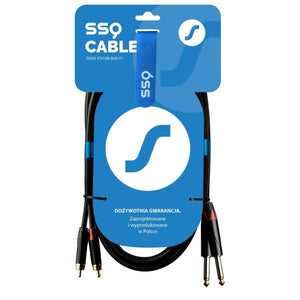 Cable 2 x RCA Sound station quality (SSQ) SS-1427 1 m