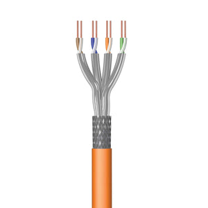 Cable de Red Rígido UTP Categoría 6 Ewent Naranja 100 m