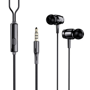 Headphones with Microphone Contact Black