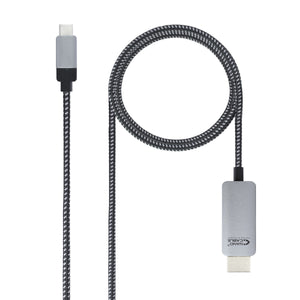 Cable USB-C a HDMI NANOCABLE 10.15.5102 Negro
