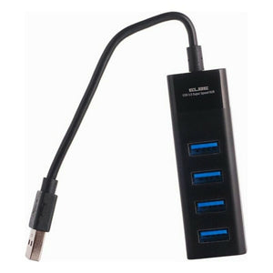 Hub USB 4 Puertos 3.0 ELBE HUB-401 Negro