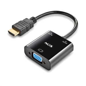 HDMI to VGA Adapter NGS CHAMALEON Black 15 cm