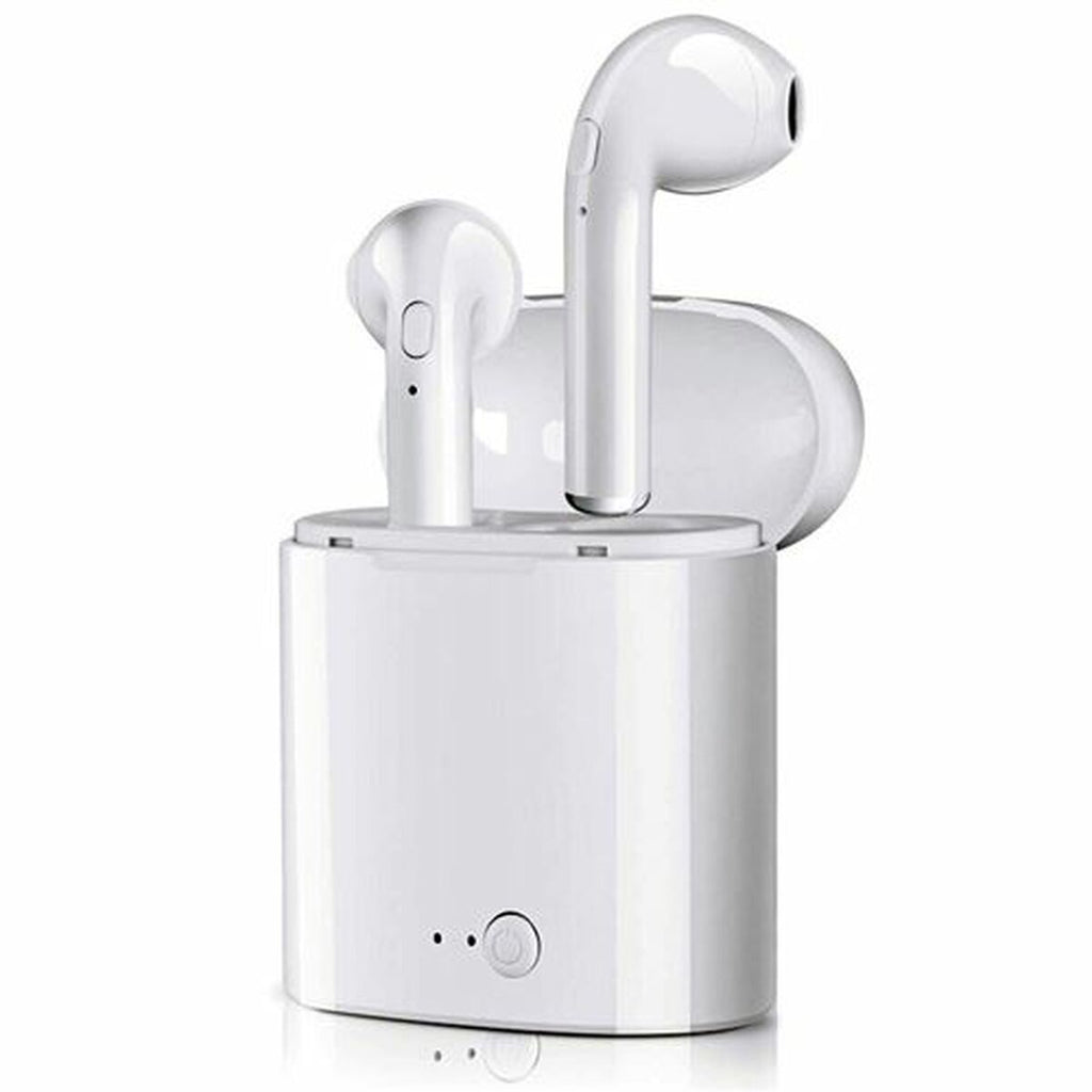 Bluetooth Headset with Microphone Muvit MWHPH0026 White