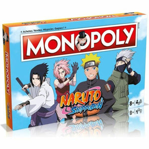 Juego de Mesa Winning Moves MONOPOLY Naruto (EN)